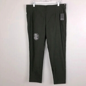 BeBop New Cozy Power Fleece‎ Olive Color Skinny Leg Stretchy Pant